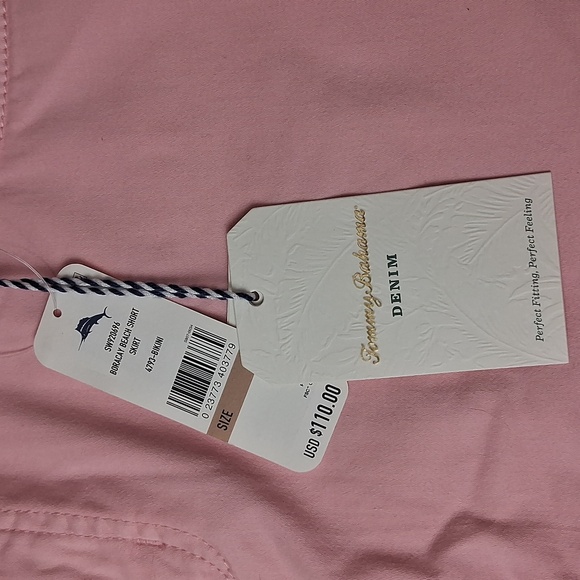 NWT Tommy Bahama Boracay Beach Pink Soft Denim Skirt, Size 12 - Picture 3 of 9